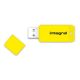 Flash disk 32GB USB 2.0 Integral Neon, žlutý