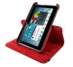 Pouzdro na tablet 7" Samsung Galaxy Tab 2, se stojanem, otočné, červené, 4World