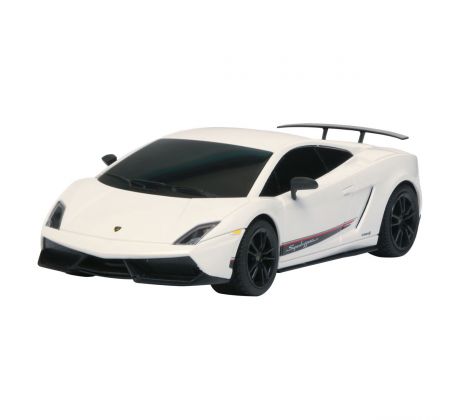 RC auto Lamborghini Gallardo Superleggera, 1:24, LED, bílé, Buddy Toys