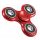 Antistresový Fidget Spinner, červený, pokovený ABS plast, Esperanza ETF114R