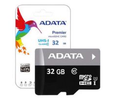 Paměťová karta 32GB microSDHC, ADATA, class&nbsp;10, UHS-I