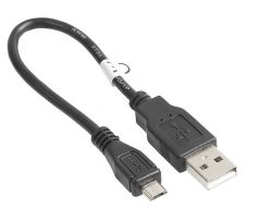 Kabel USB 2.0 A(M) - microUSB B(M) 20cm, Tracer, černý