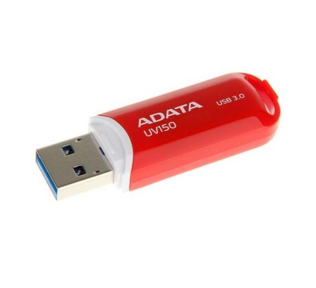 Flash disk 32GB USB 3.0 ADATA DashDrive UV150, červený