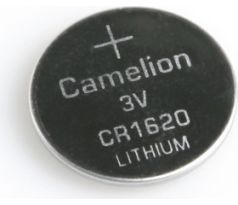 Baterie knoflíková 3V CR1620 Li-Ion Camelion