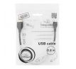 Kabel USB 2.0 A(M) - microUSB B(M) 30cm, Cablexpert, černý