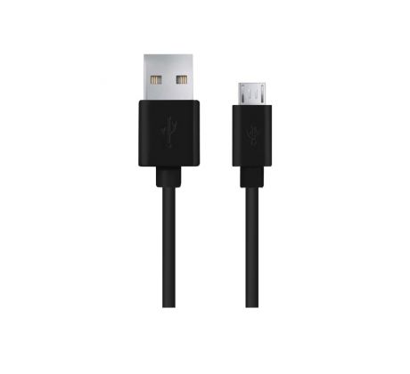 Kabel USB 2.0 A(M) - microUSB B(M) 50cm, Esperanza, černý