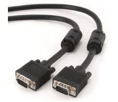 Kabel VGA D-Sub (M) - VGA D-Sub (M) 5m, HD, Cablexpert, černý