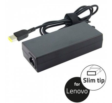 Napájecí adaptér pro notebook Slim Tip 65W 20V/3,25A Qoltec