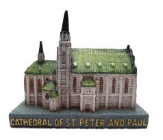 Miniatura Brno – Katedrála sv. Petra a Pavla (Petrov), polyresin, 3D model