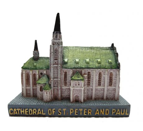 Miniatura Brno – Katedrála sv. Petra a Pavla (Petrov), polyresin, 3D model