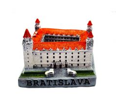 Miniatura Bratislava – Bratislavský hrad (královský palác), polyresin, 3D model