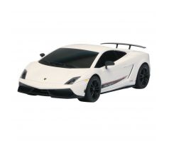 RC auto Lamborghini Gallardo Superleggera, 1:24, LED, bílé, Buddy Toys