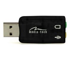 Zvuková karta 5.1 USB VIRTU&nbsp;MT5101, externí, 3D&nbsp;audio