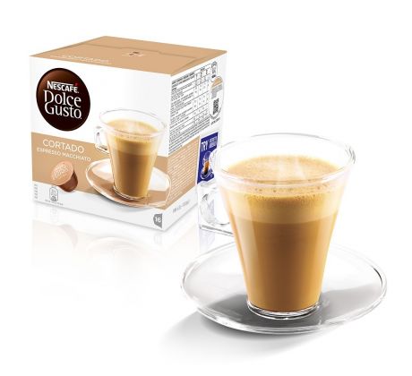 Kávové kapsle Nescafé Dolce Gusto Cortado 16ks Espresso Macchiato