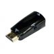 Redukce HDMI&nbsp;A(M) - VGA D-Sub&nbsp;(F) a audio, Cablexpert, černá