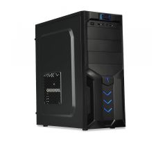 Počítačová skříň Midi&nbsp;Tower iBOX Vesta&nbsp;S10, USB&nbsp;2.0, mATX/ATX, černá