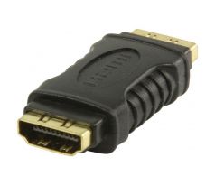 Spojka HDMI&nbsp;A(F) - HDMI&nbsp;A(F), High Speed + Ethernet, Valueline, černá