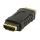 Spojka HDMI&nbsp;A(F) - HDMI&nbsp;A(F), High Speed + Ethernet, Valueline, černá