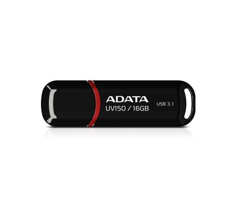 Flash disk 16GB USB&nbsp;3.1 ADATA DashDrive UV150, černo-červený