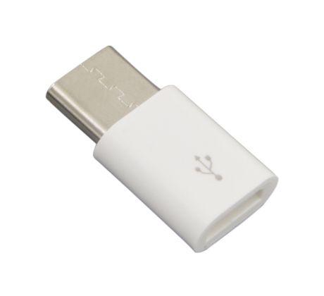 Redukce microUSB&nbsp;B(F) - USB-C&nbsp;(M), Esperanza, bílá