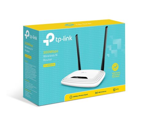 Router Wireless TP-Link TL-WR841N 300Mbps 2x&nbsp;5dBi anténa, 4x&nbsp;LAN, WAN, WPS