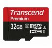 Paměťová karta 32GB microSDHC, SD&nbsp;adaptér, Transcend, class&nbsp;10, UHS-I