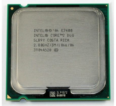 Procesor Intel Core2&nbsp;Duo E7400 2,8GHz, socket&nbsp;775, 64bit, 65W