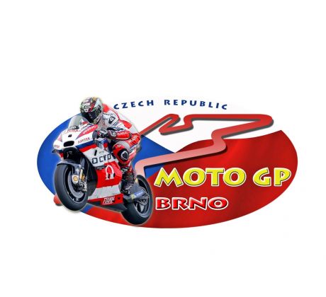 Samolepka Brno – MotoGP Brno, Czech&nbsp;Republic