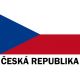 Samolepka ČR – vlajka České republiky, nápis Česká&nbsp;republika