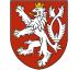 Samolepka ČR – malý státní znak České republiky, český&nbsp;lev
