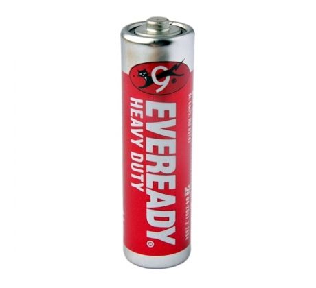 Baterie tužková 1,5V AA LR6 Zn-C Eveready Heavy&nbsp;Duty