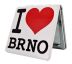 Zrcátko&nbsp;Brno - I&nbsp;love Brno, srdce, otevírací