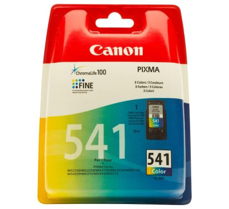 Inkoustová náplň Canon CL-541 č.541, 180&nbsp;stran, 8ml, barevná cartridge, originální