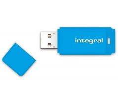 Flash disk 8GB USB&nbsp;2.0 Integral Neon, Blue