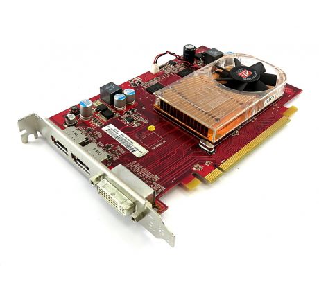 Grafická karta 1GB GDDR3 ATI Radeon HD&nbsp;4650, DVI, 2x&nbsp;DP, 128bit, PCIe