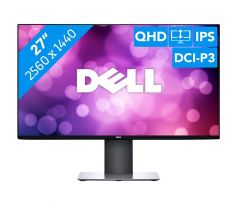 Monitor LED 27" IPS DELL UltraSharp U2719DC 2560x1440, HDMI, DP, USB-C, USB 3.0, Pivot, černo-stříbrný