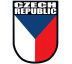Samolepka ČR – vlajka České republiky, nápis Czech Republic, svislá
