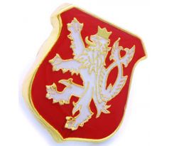 Odznak ČR – malý státní znak České republiky, český lev, erb
