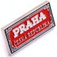 Odznak ČR – uliční cedule, nápis Praha a Česká republika
